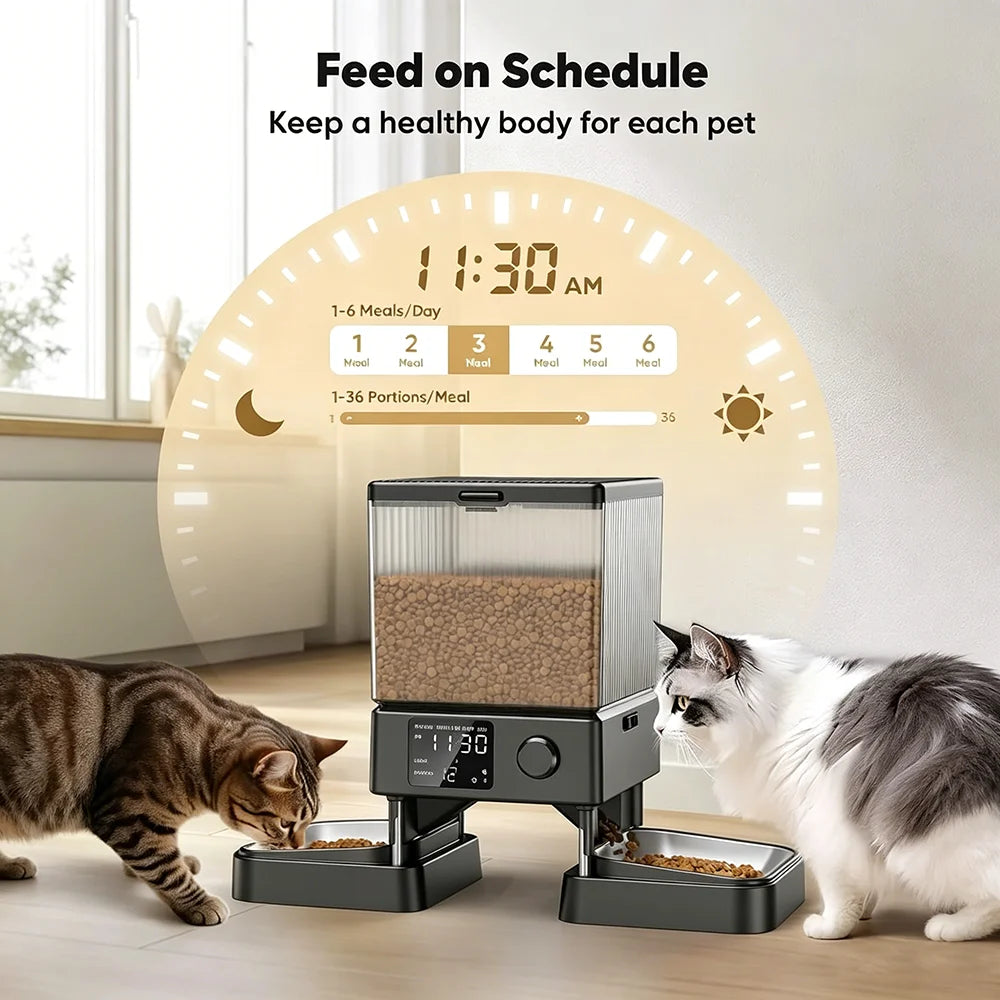 Smart Automatic Pet Feeder with 1080P/4K Camera
