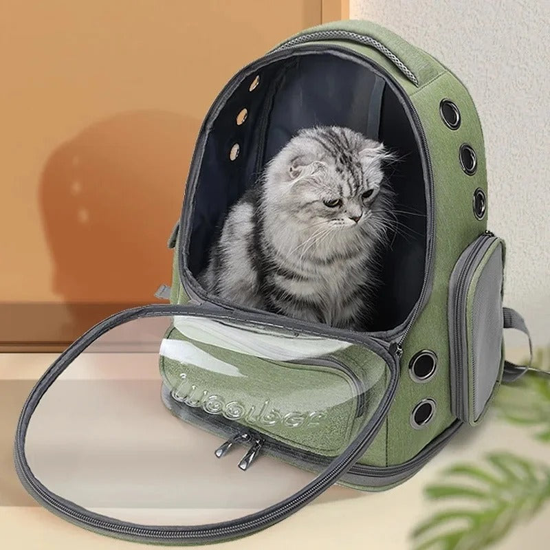 Pet Cat Carrier Tote Bag – Breathable Waterproof Nylon Travel Bag for Cats & Small Dogs