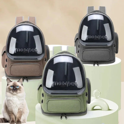 Pet Cat Carrier Tote Bag – Breathable Waterproof Nylon Travel Bag for Cats & Small Dogs