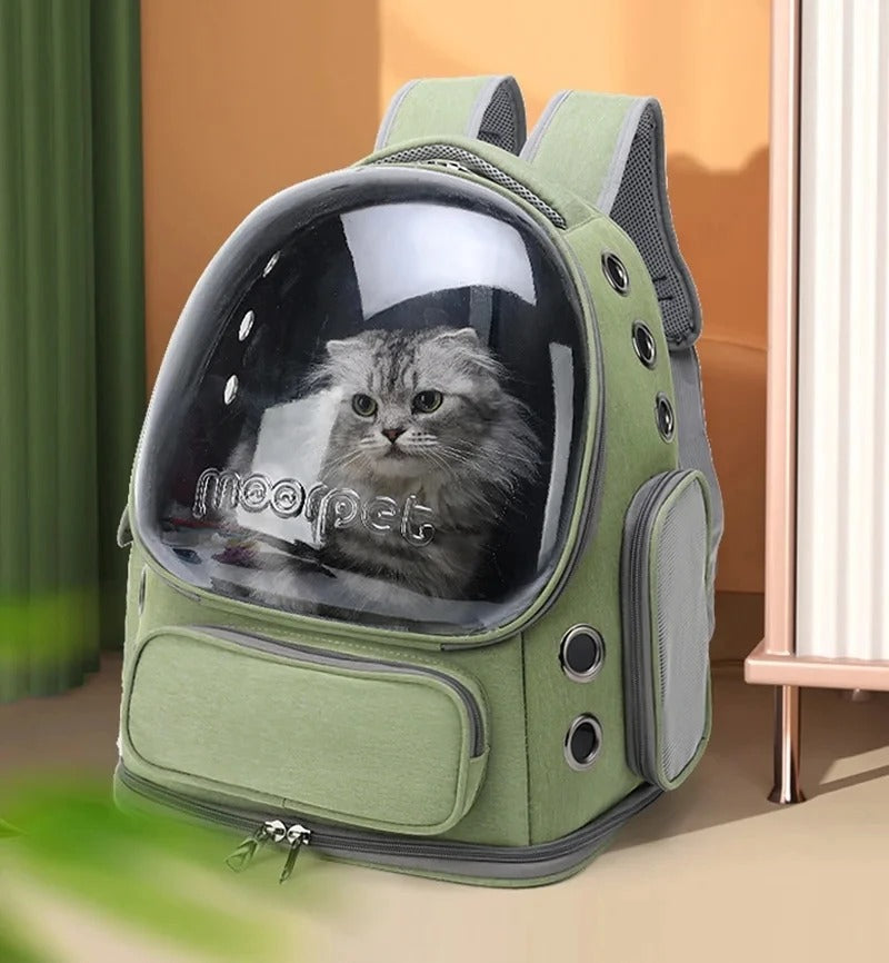 Pet Cat Carrier Tote Bag – Breathable Waterproof Nylon Travel Bag for Cats & Small Dogs