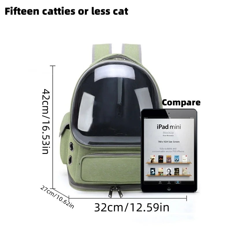 Pet Cat Carrier Tote Bag – Breathable Waterproof Nylon Travel Bag for Cats & Small Dogs