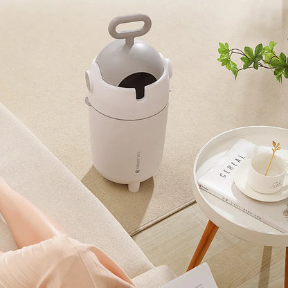 Pet Waste Trash Can with Foot Pedal