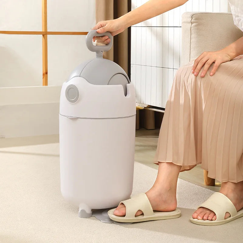 Pet Waste Trash Can with Foot Pedal