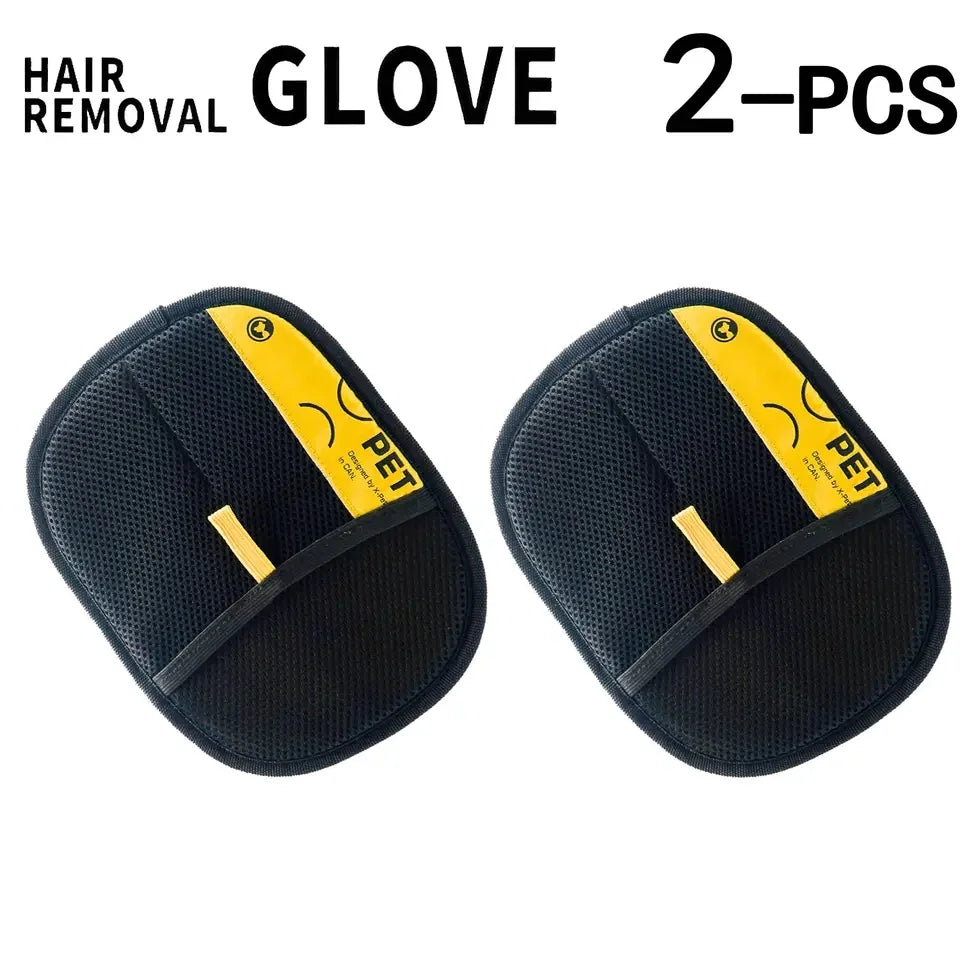 Electrostatic Pet Hair Remover Glove – Two-Way Brush for Cat & Dog Hair on Clothes, Furniture & Sofa