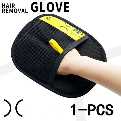 Electrostatic Pet Hair Remover Glove – Two-Way Brush for Cat & Dog Hair on Clothes, Furniture & Sofa
