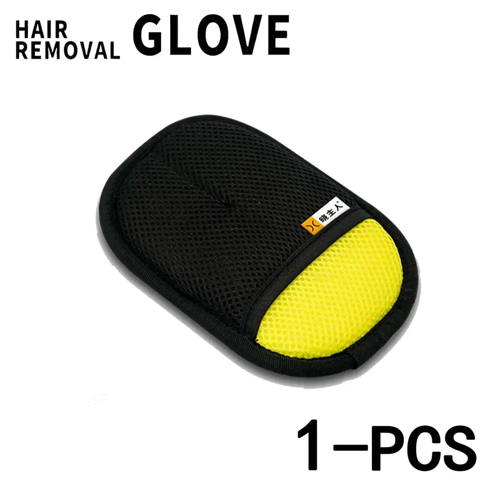Electrostatic Pet Hair Remover Glove – Two-Way Brush for Cat & Dog Hair on Clothes, Furniture & Sofa