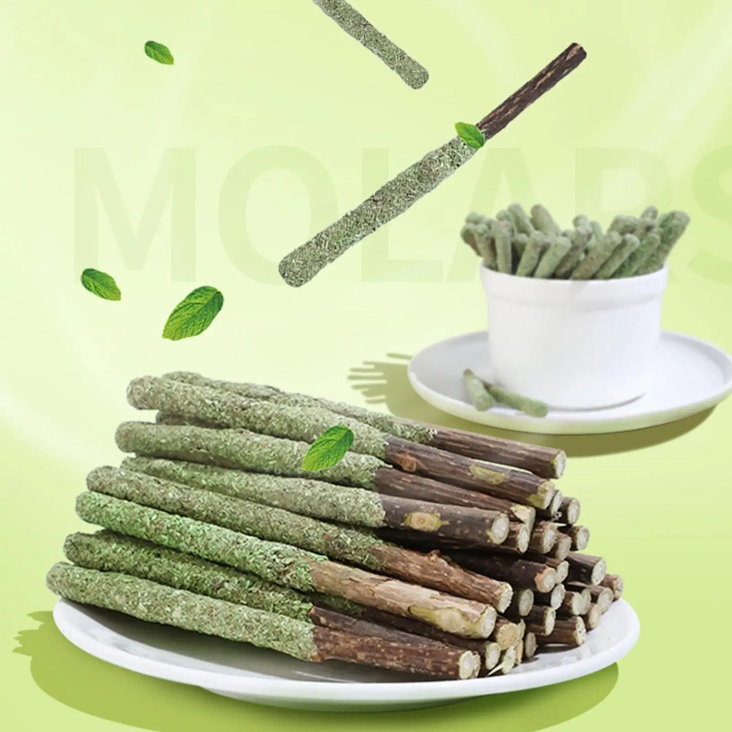 Cat Grass Catnip Chew Sticks –  Hairball Removal & Interactive Play
