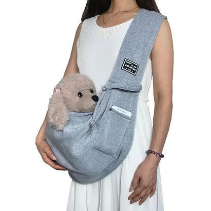 Outdoor Pet Crossbody Sling Carrier Bag – Portable Shoulder Bag for Cats, Small Dogs & Puppies, 7 Colors