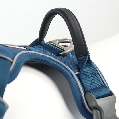 Tactical No-Pull Dog Harness – Mesh Padded Vest, Heavy Duty Handle