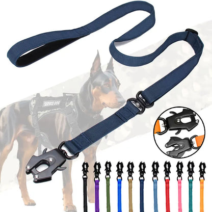 Tactical Dog Leash with Frog Clip | Heavy Duty Nylon Training Leash