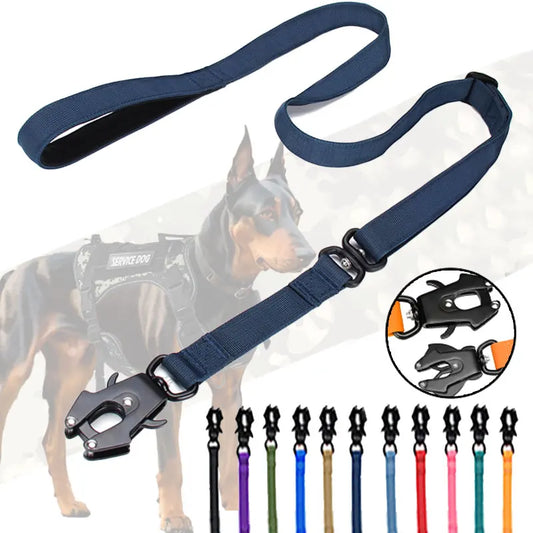 Tactical Dog Leash with Frog Clip | Heavy Duty Nylon Training Leash