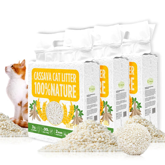 Tofu Cat Litter – Natural Plant-Based, Flushable & Fast Clumping