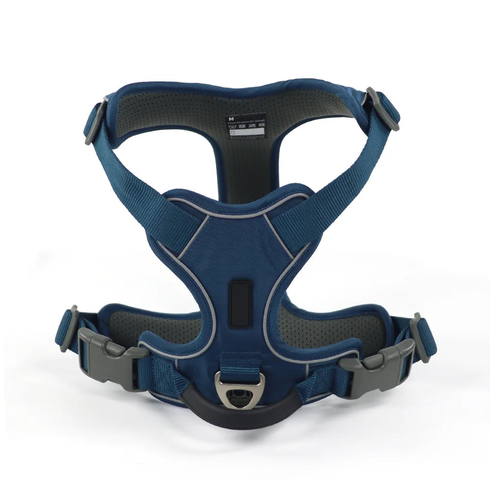 Tactical No-Pull Dog Harness | Mesh Padded Vest, Heavy Duty Handle