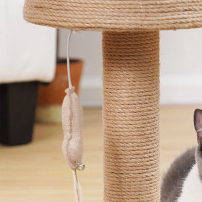 Mushroom Sisal Ball Cat Scratcher – Interactive Scratch & Play Toy
