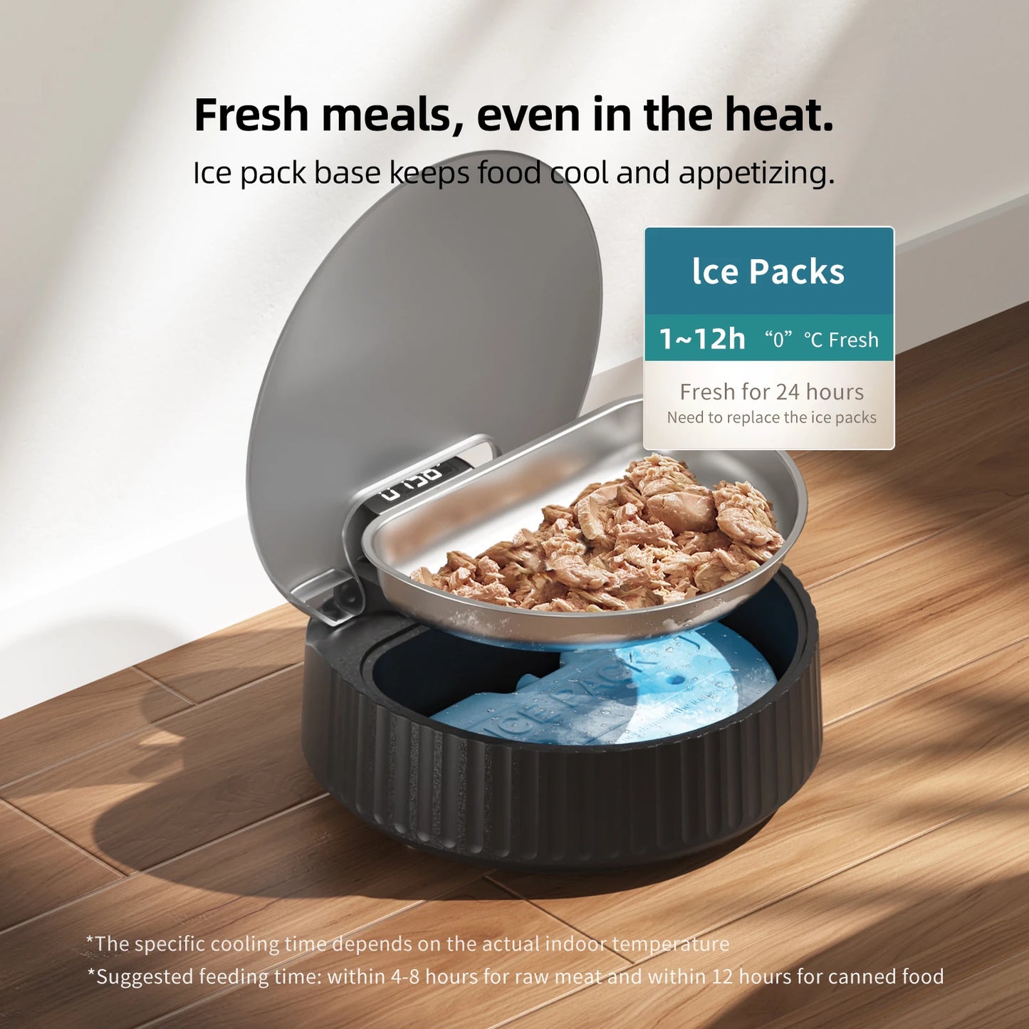 Automatic Sensor Pet Feeder Bowl with Weighing Scale
