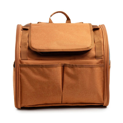 In Stock Oxford Cat Carrier Expandable Breathable Outdoor Portable Large Space Zipper Backpack