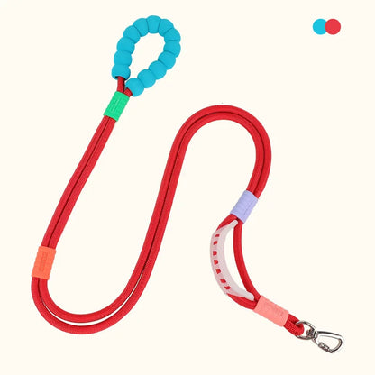 Anti-Breakaway Dog Leash 150cm — Non-Slip Wear-Resistant Walking Lead in 8 Colors