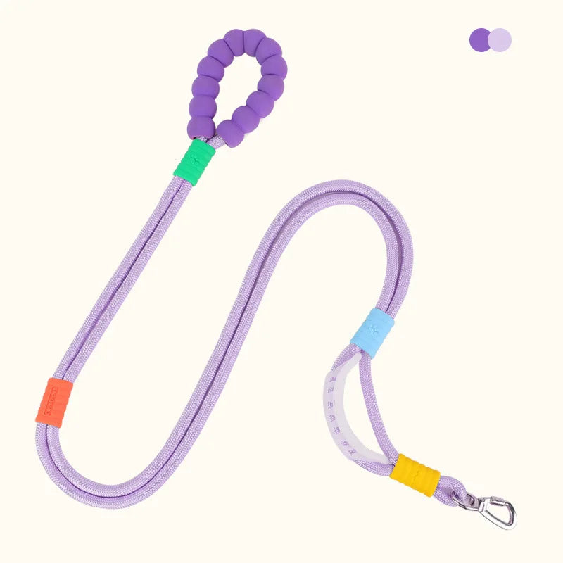 Anti-Breakaway Dog Leash 150cm — Non-Slip Wear-Resistant Walking Lead in 8 Colors