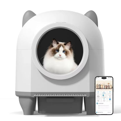 Automatic Self-Cleaning Cat Litter Box