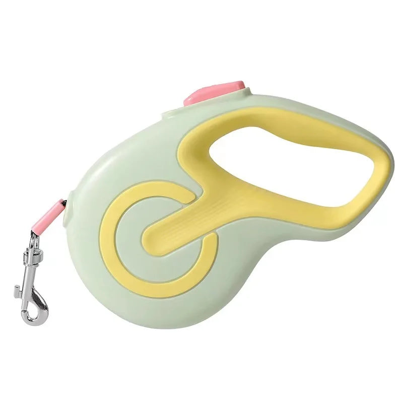 Reflective Retractable Dog Leash with Waste Bag Dispenser — 3M & 5M