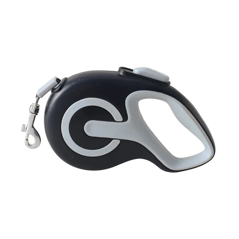 Reflective Retractable Dog Leash with Waste Bag Dispenser — 3M & 5M