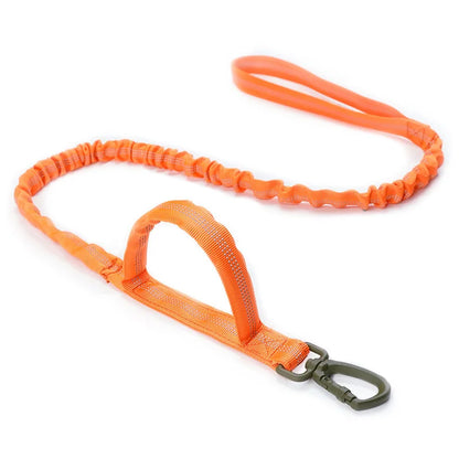 Bungee Dog Leash with Dual Handle — Anti-Shock, Padded