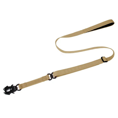Tactical Quick-Release Nylon Dog Leash — Frog Clip