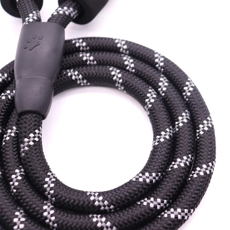 No-Pull Dog Leash | Reflective Soft Padded Nylon Training Lead