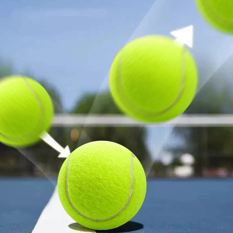 Rubber Dog Tennis Balls | 6.7cm | Durable Fetch & Chew Toy