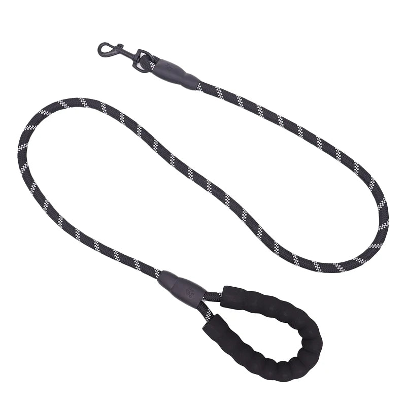 No-Pull Dog Leash | Reflective Soft Padded Nylon Training Lead