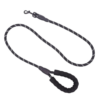No-Pull Dog Leash | Reflective Soft Padded Nylon Training Lead