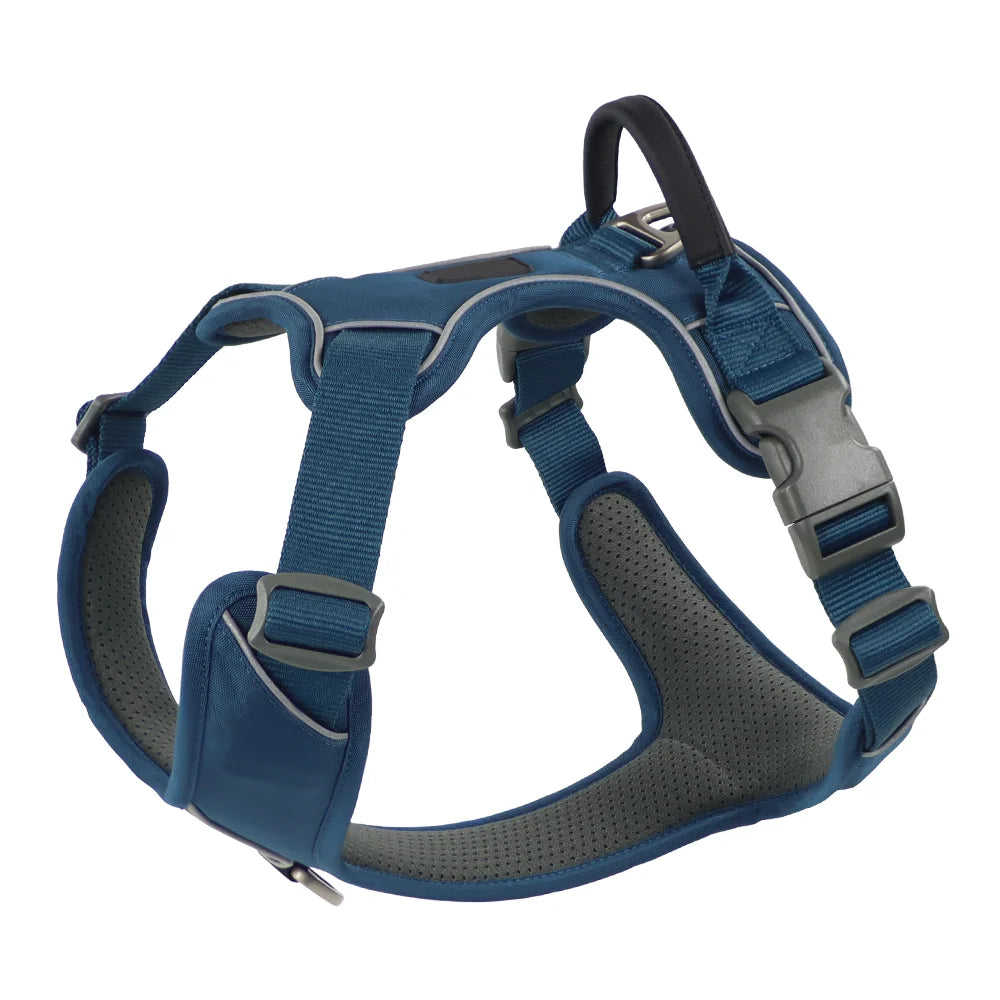 Tactical No-Pull Dog Harness | Mesh Padded Vest, Heavy Duty Handle
