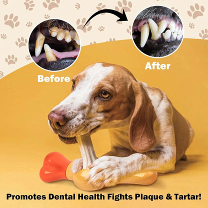 AFP Long-lasting Chewing Dog Toy Bully Stick Holder Pet Prevents Choking Safety Device Aggressive Chewers Dog Chew Stick Holder
