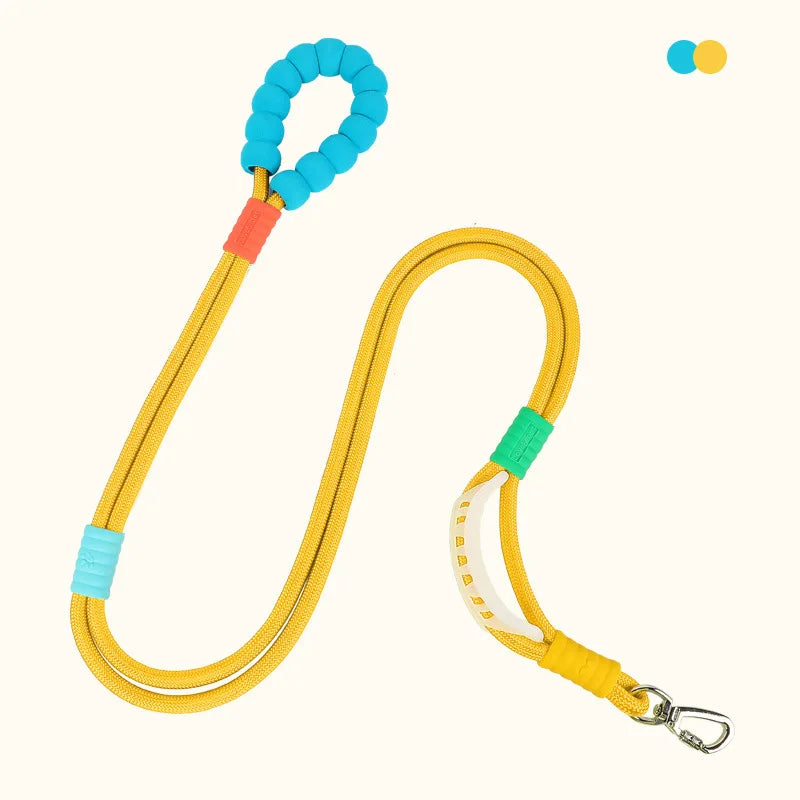 Anti-Breakaway Dog Leash 150cm — Non-Slip Wear-Resistant Walking Lead in 8 Colors