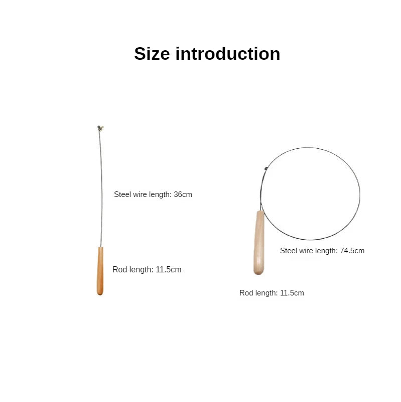 Bird-Shape Feather Cat Stick | Eco-Friendly Bite-Resistant Cat Wand Toy | 4 Styles