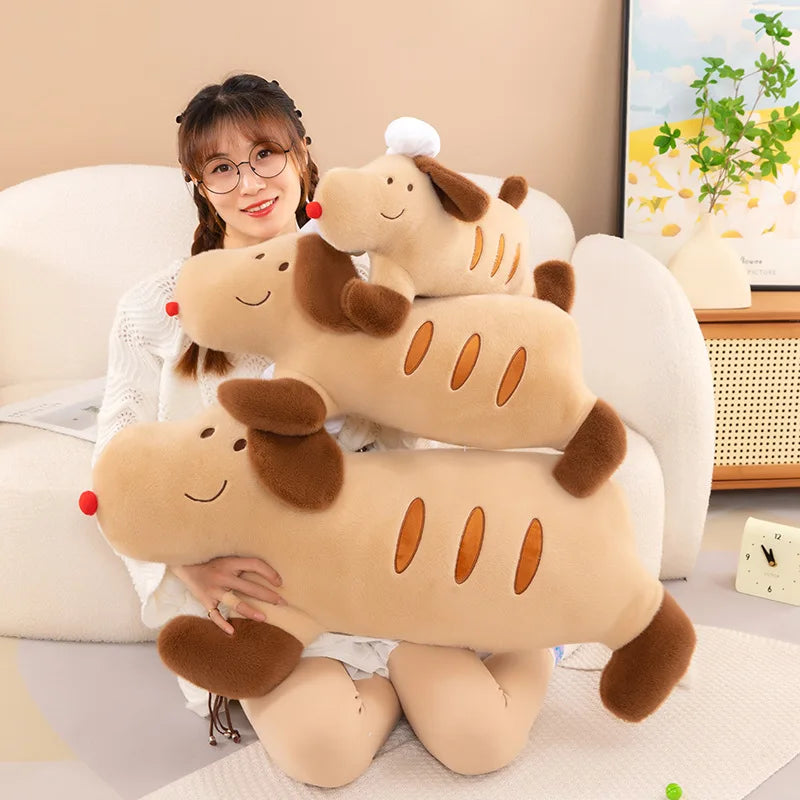 Super Soft Plush Cute Dog Throw Pillow Puppy Dolls Custom Plush Toy Stuffed Animal Toys Christmas Plush Toys for Claw Machine