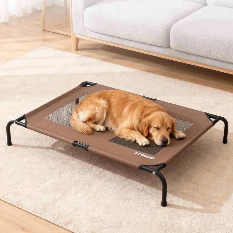 Foldable Waterproof Pet Bed | Portable Loft-Style Bed for Cats & Small Dogs