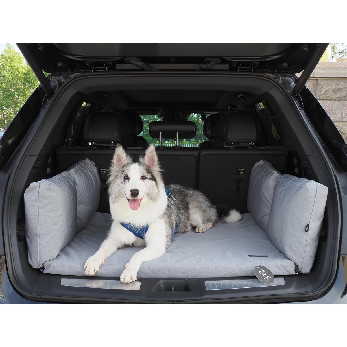 Waterproof Oxford Orthopedic Pet Mat | Car Trunk Protector & Travel Dog Bed