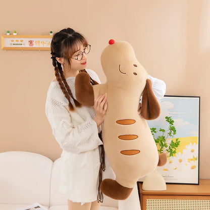 Super Soft Plush Cute Dog Throw Pillow Puppy Dolls Custom Plush Toy Stuffed Animal Toys Christmas Plush Toys for Claw Machine
