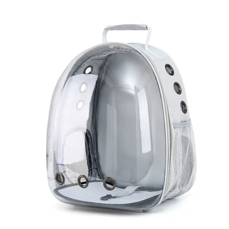 Adjustable Oxford Pet Backpack with Waterproof Design for Cats & Small Dogs-Lightweight & Portable 6.5kg Capacity