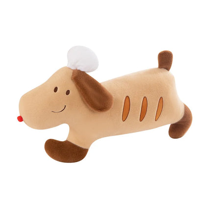 Super Soft Plush Cute Dog Throw Pillow Puppy Dolls Custom Plush Toy Stuffed Animal Toys Christmas Plush Toys for Claw Machine