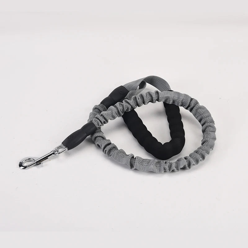 Elastic Bungee No-Pull Dog Leash | Soft Padded Handle Heavy Duty Nylon Training Lead