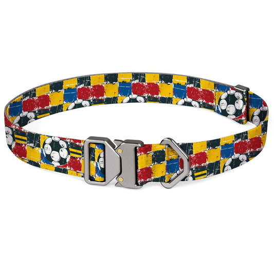 World Cup Flag Pattern Dog Collar – Adjustable Quick-Release Nylon Collar