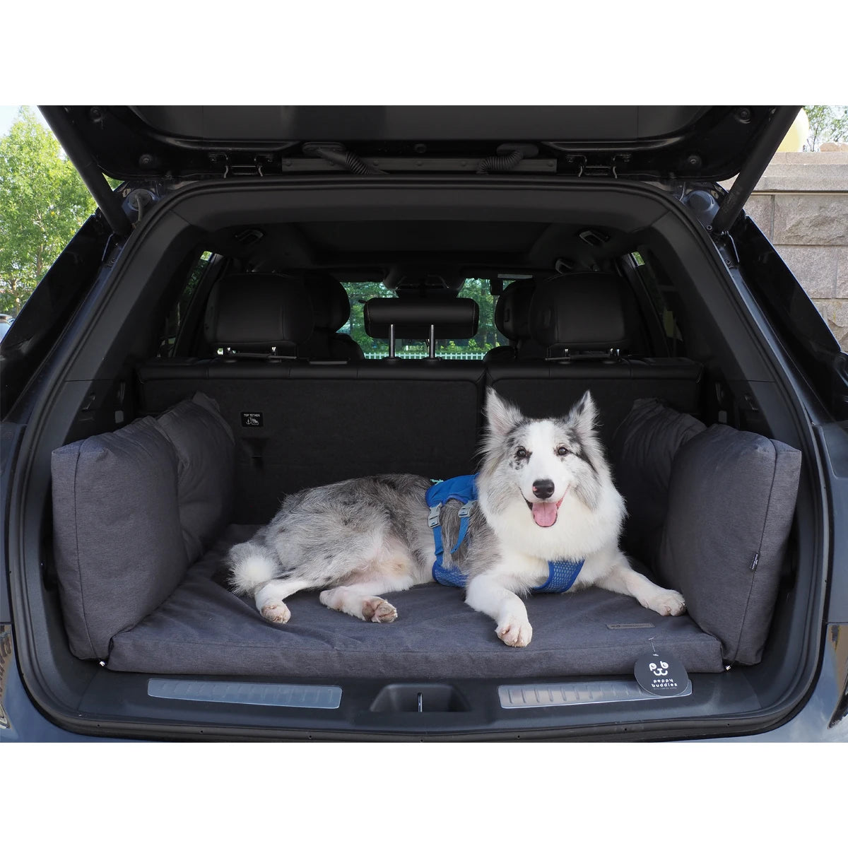 Waterproof Oxford Orthopedic Pet Mat | Car Trunk Protector & Travel Dog Bed