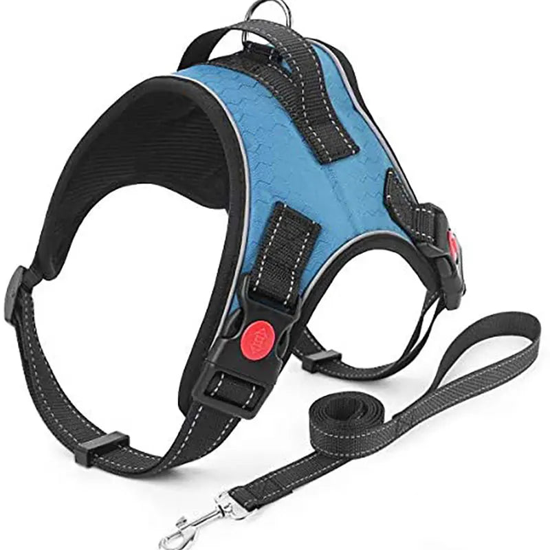 No-Pull Reversible Dog Vest Harness with Leash | Reflective Adjustable
