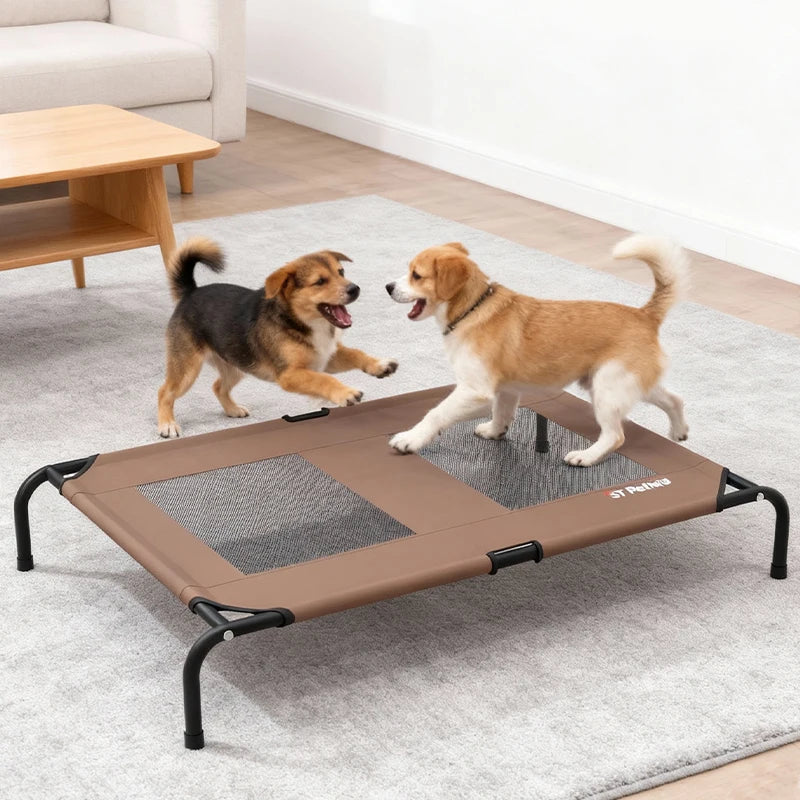 Foldable Waterproof Pet Bed | Portable Loft-Style Bed for Cats & Small Dogs