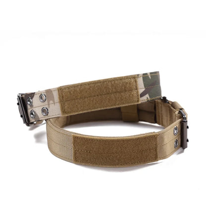 Tactical MOLLE Dog Collar | Heavy Duty Adjustable Nylon