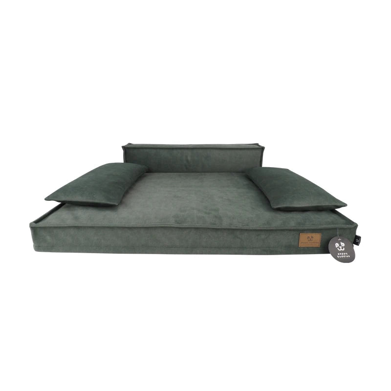 Orthopedic Memory Foam Sofa Dog Bed | Washable Scratch-Resistant Cover