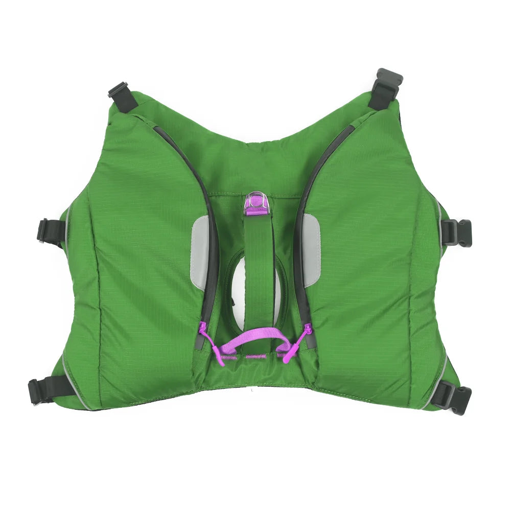 Dog Saddle Backpack Harness with 4 Expandable Storage Compartments