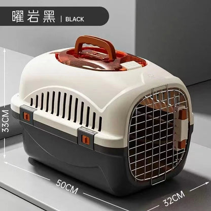 New 2025 Cat Cages Dog Carrier Box Outdoor Travel Air Transport Portable Box Pet Product for Puppy Kitten